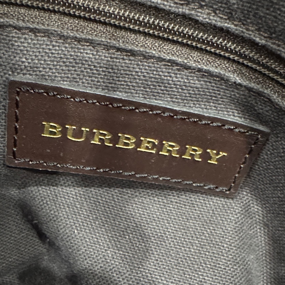 Burberry Checkered Shoulder Bag - Black, Cream, and Red - Picture 4 of 7